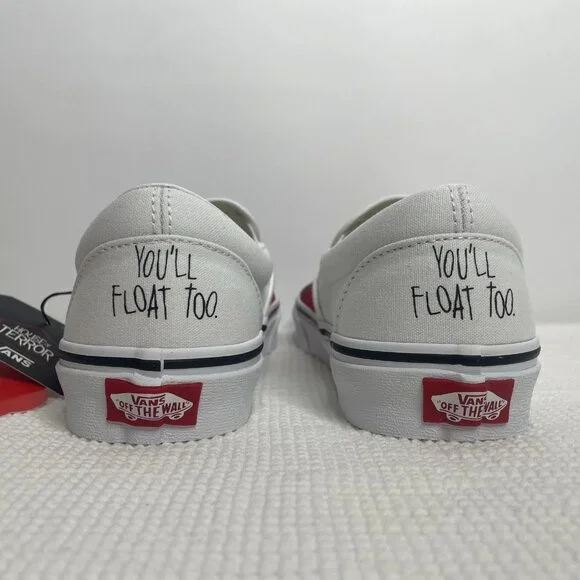 Vans House Of Terror Classic Slip On Shoes Size 6.5 M 8 W IT Pennywise Clown Vans House Of Terror Classic Slip On Shoes Size 6.5 M 8 W IT  main image 3